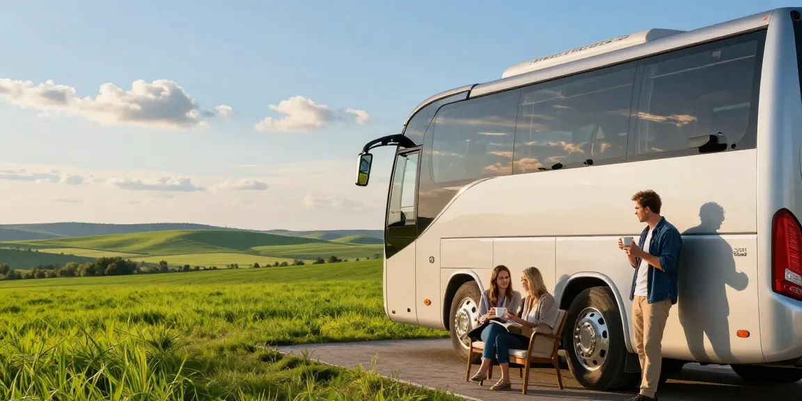 Rezervări bilete autocar pentru călătorii sigure și rapide către Europa, având pe fundal peisaje unice și confortul serviciilor Davo Group.